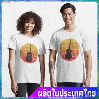 ขายดี เสื้อยืดกีฬา Guitar lover gift vintage tee shirt musician gift lover Essential T-Shirt Sports T-shirt