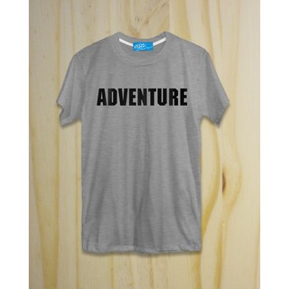 เสื้อยืด Adventure สีเทาอ่อน แบรนด์ VERz x DONt