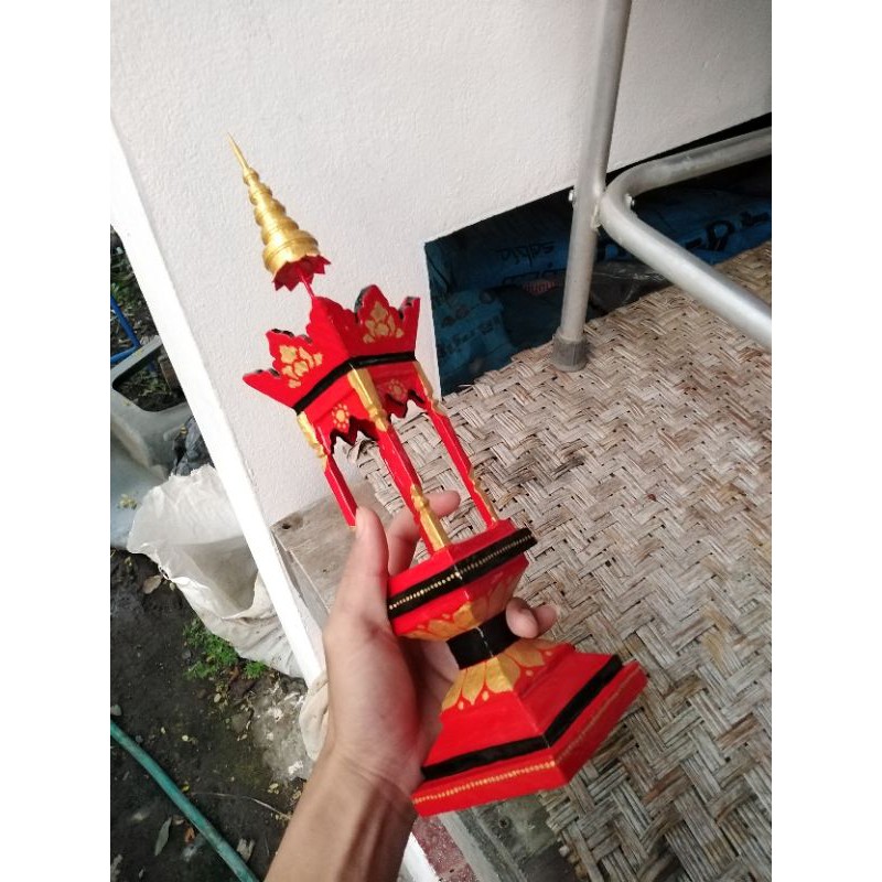 บุษบก​ไม้​ล้า​นนา​ขนาดเล็ก​ งาน​แฮนด์เมค​ 1