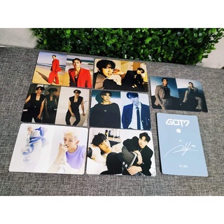 GOT7การ์ด 2 ด้าน(ใบใหญ่)  (งานแฟนเมด)แบบแยกขาย แบบ1แผ่นและแบบชุด 7แผ่น