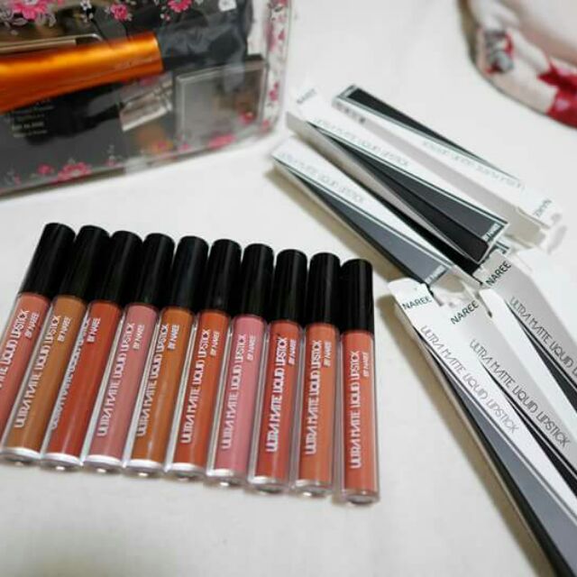 NAREE SILKY MATTE PIGMENT LIPSTICK ลิปสติก