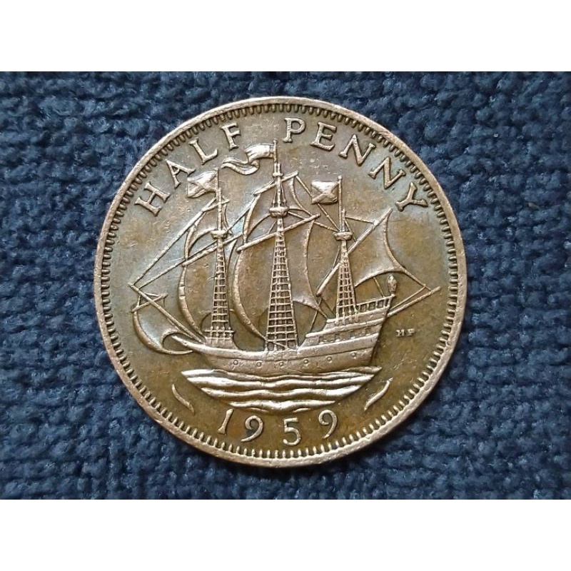 เหรียญ​ต่างประเทศ​(2148)United ​Kingdom​ 1959