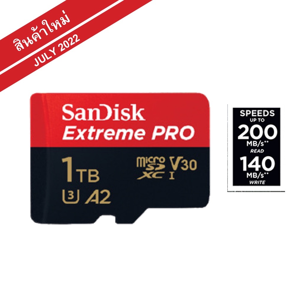 Sandisk Extreme Pro microSD UHS-I Card   1TB
