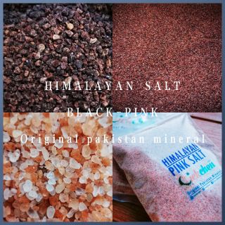 เกลือชมพู​ เกลือดำ​ เกลือหิมาลายัน​ Himalayan​ salt