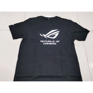 เสื้อยืด พิมพ์ลายโลโก้ Republic Of Gamers (ROG) Asus สําหรับผู้ชาย size L