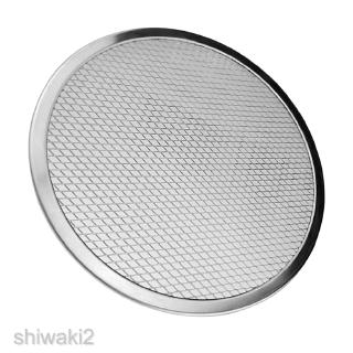 [SHIWAKI2] 6"- 17" Aluminium Mesh Pizza Screen Baking Tray Bakeware Cook Pizza Net