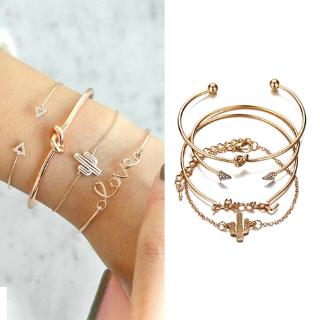 Knot Cactus Wrist Bangle Bracelet New Fashion