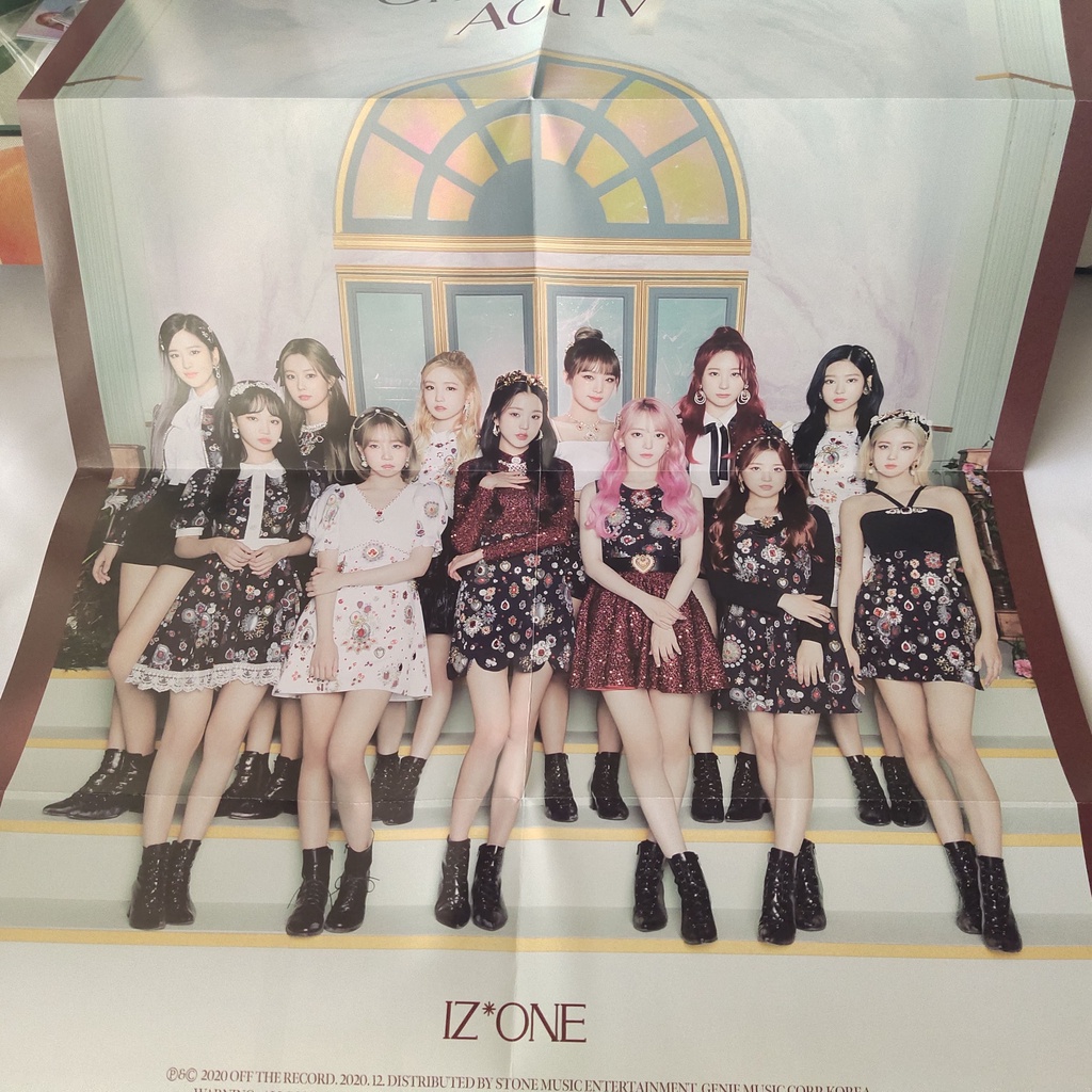 โปสเตอร์ IZ * ONE One Reeler Straw Nako Eunbi Hyewon