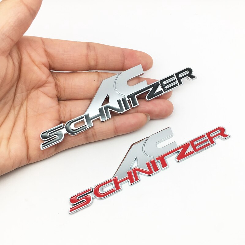 3D รถจัดแต่งทรงผม Auto Emblem Badge Decal สําหรับ BMW AC SCHNITZER M3 M5 E46 E39 E36 E34 E90 x1 X3 X