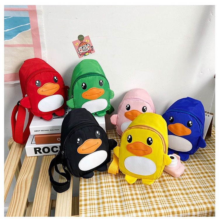 กระเป๋าคาดอกแพนกวินน้อยน่ารักcute little penguin bag