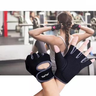 YUEYAN ถุงมือฟิตเนส ถุงมือออกกำลังกาย Fitness Glove Weight Lifting Gloves Gray ( Int:S)UEYAN ถุงมือฟิตเนส ถุงมือออกกำลัง