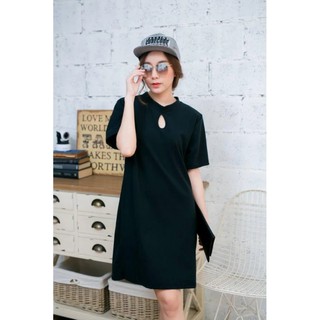5079 Dress คอเจาะ ให้ลุคสบายๆในวันเบาๆ  #50
