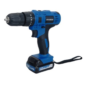 สว่านกระแทกไร้สาย HYUNDAI รุ่น HD-691H-BL กำลัง 12 โวลต์ สีน้ำเงิน