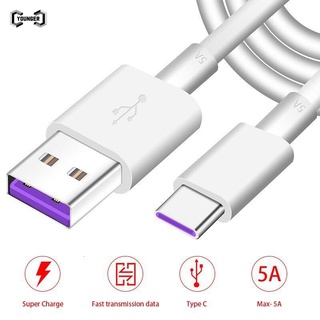 สายชาร์จ USB 5A USB 3.1 Type-C Super Charging Super Charger Cable 5A For Type-C Super Charger Cable 1M