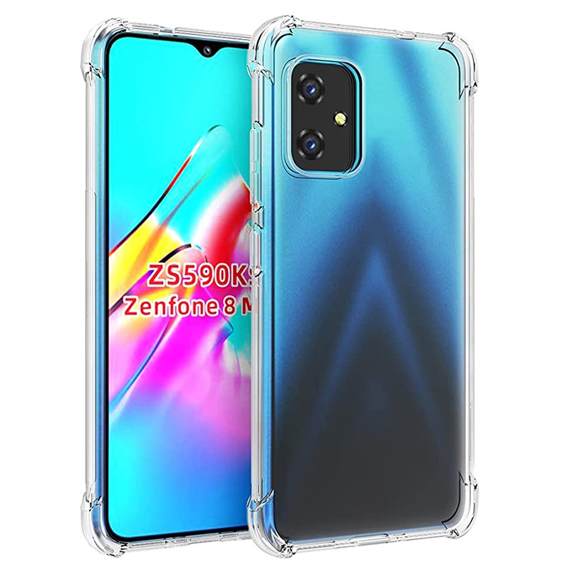 สําหรับ Asus Zenfone 8 ZS590KS 8 Flip ZS672KS 7 Pro ZS670KS ZS671KS 6z ZS630KL นุ่มกันกระแทกคริสตัลเ