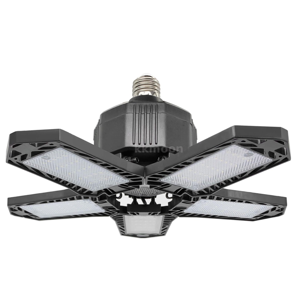 15000LM Bright LED Garage Light, 6 Glow Panels Garage Ceiling Light, Deformable LED Light for Garage