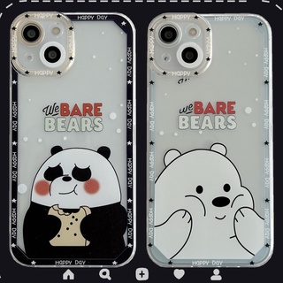 เคส Samsung A13 A73 M52 A03 A12 A02S A03S A71 A51 A02 A50 A50S A30S A72 A52 A32 A22 A21S A30 A20 S20 Fe S20 S10 S30 Plus S20 S21 S30 Ultra S12 Note10 Lite M02 เคสมือถือซิลิโคนนิ่มลายการ์ตูนน่ารัก หมีคู่ Samsung case