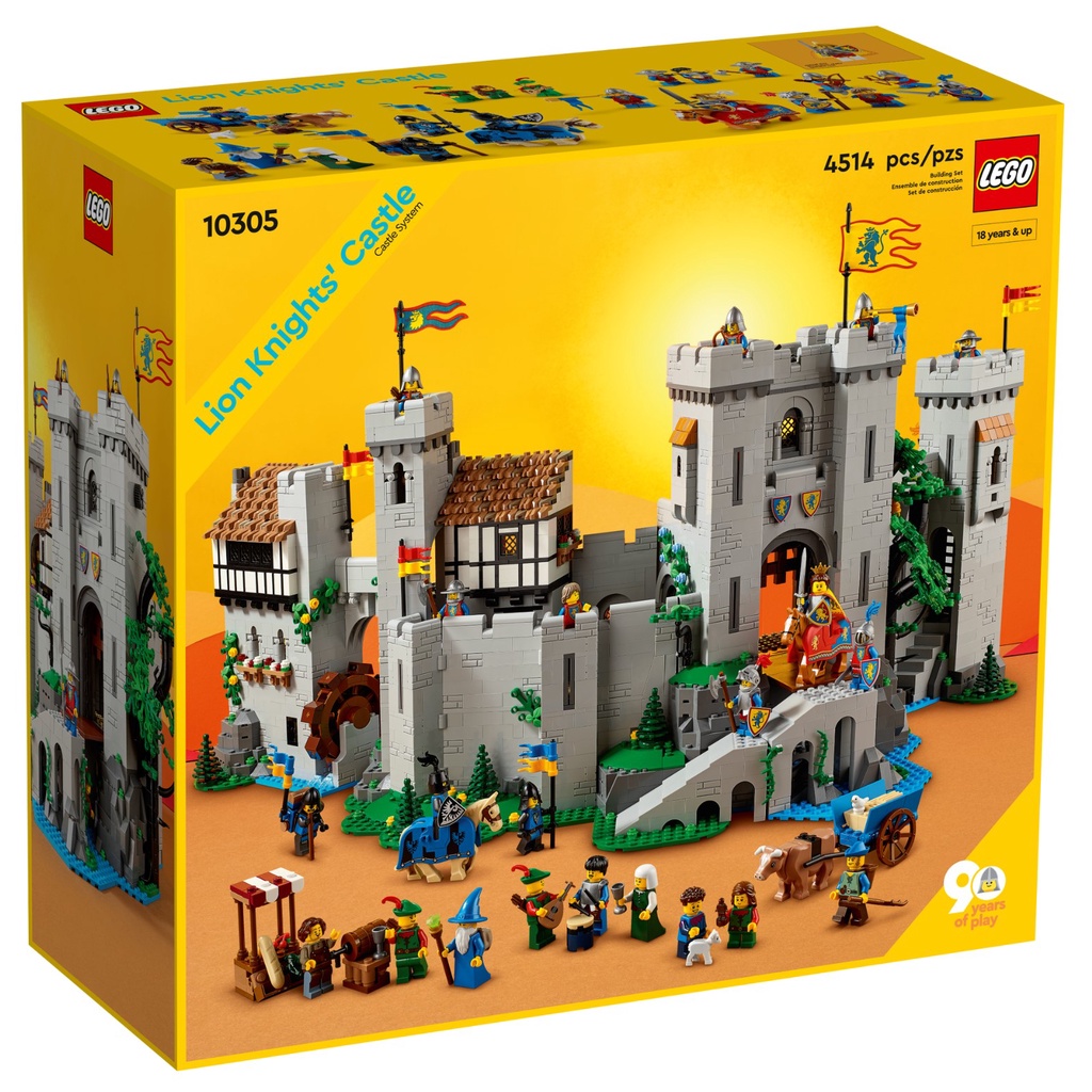 LEGO ICONS Lion Knights' Castle 10305