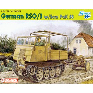 โมเดลประกอบ Dragon Model 1/35 DRA6684 GERMAN RSO/3 w/5cm PAK 38