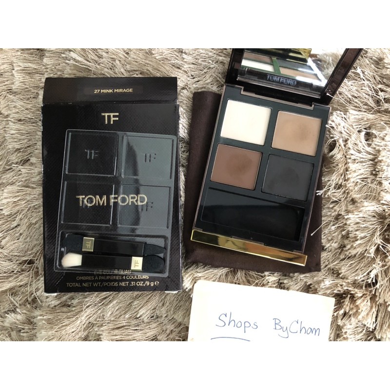 มือ2 #สภาพ90% TOM FORD EYE QUAD สี 27 Mink Mirage | Shopee Thailand