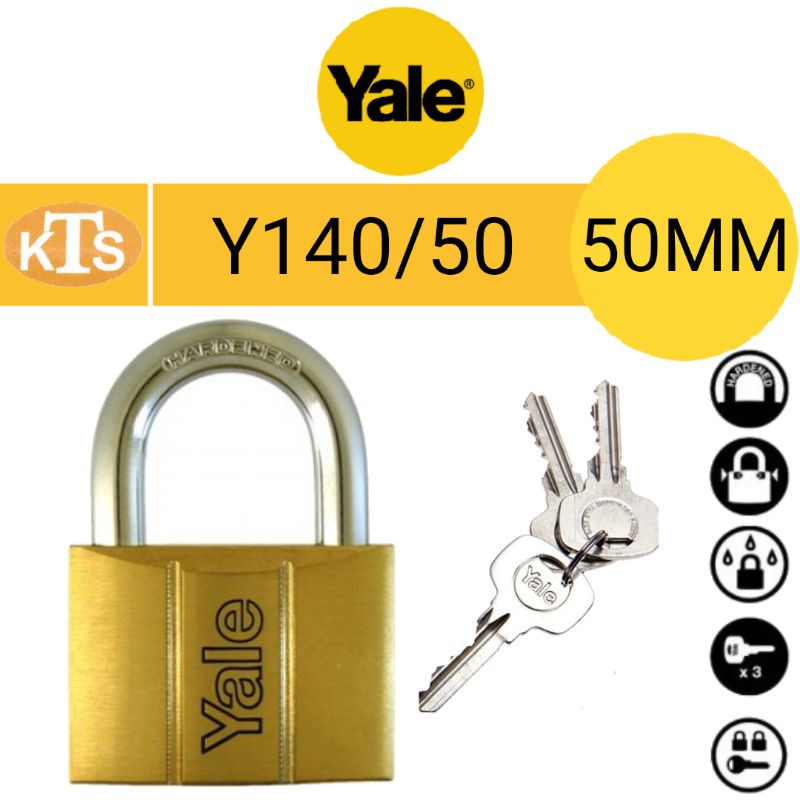 YALE Y140/50 50MM PADLOCK