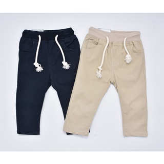 Leeya กางเกงขายาวเด็ก ขายาวเด็ก Baby &amp; Kids Pants Unisex ผลิตจากผ้าคอตตอน 100% ผ้านุ่มใส่สบาย