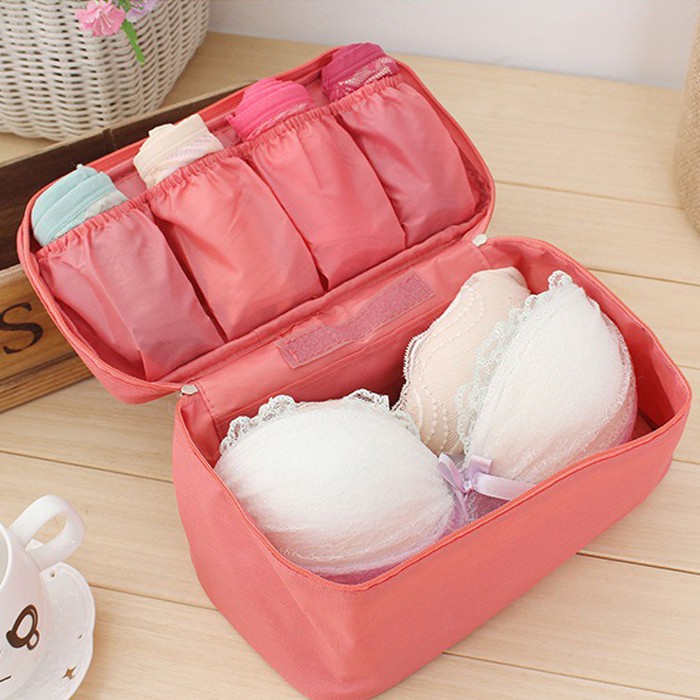 SKM Travel Multi-function ชุดชั้นใน Bra Beg Penyimpanan TR012
