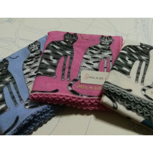 ผ้าเช็ดหน้า Paul&joe💃