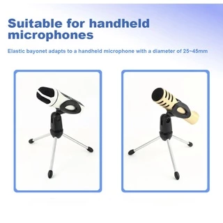 พร้อมส่ง ไมโครโฟนขาตั้งขาตั้งกล้อง Mini แบบพกพาขาตั้งขาตั้งไมโครโฟน Mic ยึดน้ำหนักเบา Bracket