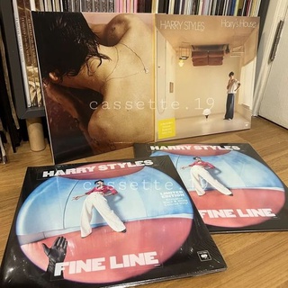 🔥ซีล พร้อมส่ง! แผ่นเสียง Harry Styles - Harry Styles - Fine Line - Harrys House (Harry Styles Vinyl) ของแท้ 100%