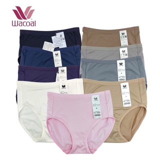 Wacoal Panty กางเกงในทรงเต็มตัว ขอบเรียบ รุ่น WU4M01 ให้ผิวสัมผัสเนียนนุ่ม ใส่สบาย มี 9 สี