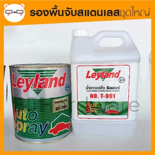 รองพื้น เกาะสแตนเลส วอชชิ่ง Leyland ชุดใหญ่ พร้อม น้ำยา