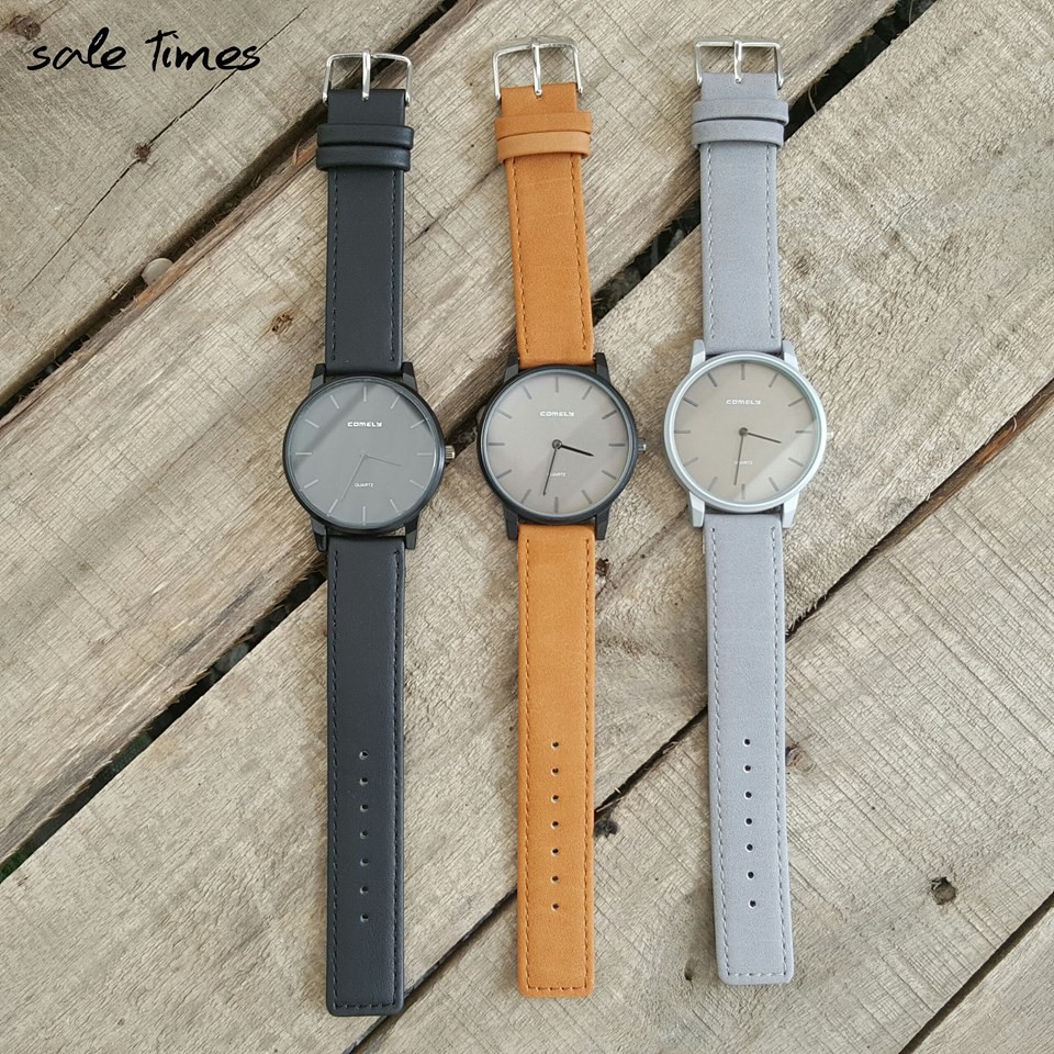 นาฬิกา รุ่น COMELY สายหนัง