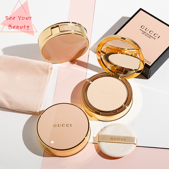 GUCCI แป้ง Beauty Pressed Powder Matte Oil Control Compact 10g ...
