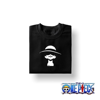 เสื้อยืด ผ้าฝ้าย พิมพ์ลายการ์ตูน One Piece Luffy พรีเมี่ยม