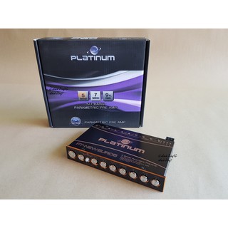 PLATINUM NEW EURO 5 ปรีแอมป์ 5แบนด์/Band ปุ่มกดเก็บได้ PLATINUM NEW EURO 5 รุ่น PT-NEWEURO5