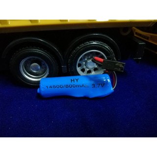 เเบต  3.7 14500/800 mah เเจ๊กดำ