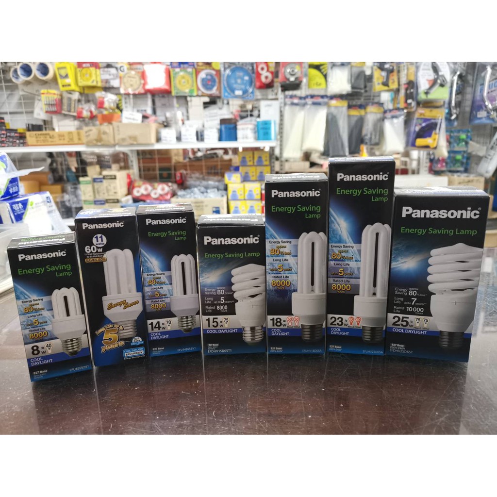 หลอดตะเกียบ หลอดไฟพานาโซนิค panasonic 8w 11w 14w 15w 18w 23w