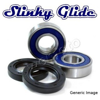 ลูกปืนล้อหน้าพร้อมซีล Slinky Glide Front Wheel Bearing Kit with Seals Kawasaki - ER6N Ninja 650 Versys 650 รหัส AD7492