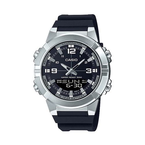 Casio Standard นาฬิกาข้อมือผู้ชาย รุ่น AMW-870,AMW-870-1A,AMW-870-1AVDF