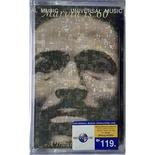 Cassette Tape เทปคาสเซ็ตเพลง Marvin Gaye Is 60 A Tribute Album ลิขสิทธิ์ ซีล DeBarge Brian McKnight