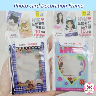 [Daiso Korea] Photo card decoration frame (10P), photo album, collect book, call book, idol