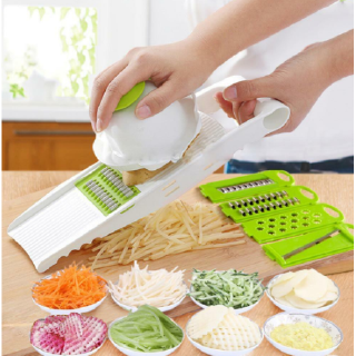 ชุดอุปกรณ์หั่นผักผลไม้ เครื่องหั่นผักผลไม้ KitchenSet Nicer Dicer Plus เครื่องสไลด์ผักผลไม้ ที่หั่นผักผลไม้ เครื่องซอยสั