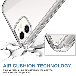 เคสใสกันกระแทก Samsung Galaxy S21 S20 S21FE Note 20 Ultra 10 Lite S10 S9 Plus S20 FE S10plus S22 S21Ultra s20fe - รูปที่ 3