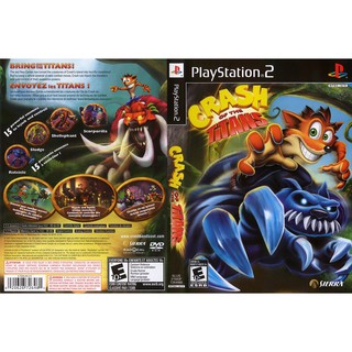 CRASH OF THE TITANS [PS2 US : DVD5 1 Disc]