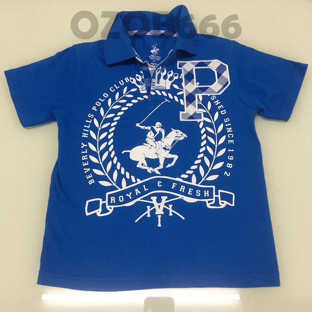 เสื้อยืดเด็ก Beverly Hills Polo Club เสื้อยืด เสื้อโปโล