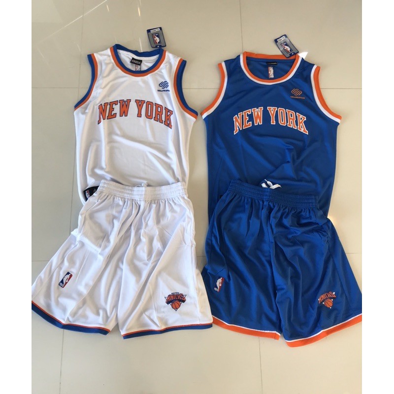 ชุดบาสสีน้ำเงินและสีขาว พร้อมส่ง❤️🏀