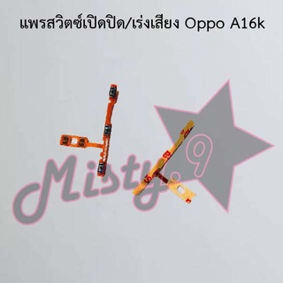 แพรสวิตซ์เปิด-ปิด/เพิ่ม-ลดเสียง [Power/Volume Flex] Oppo A16k