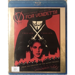 บลูเรย์ V For Vendetta เพชฌฆาตหน้ากากพญายม(BLU-RAY) (แนวแอคชั่นระทึกขวัญ)