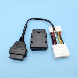 Tesla อุปกรณ์เสริม26 in Male Female Connector Tesla Model 3 Model Y OBD II Diagnostic Harness Electronic Cable after Jan